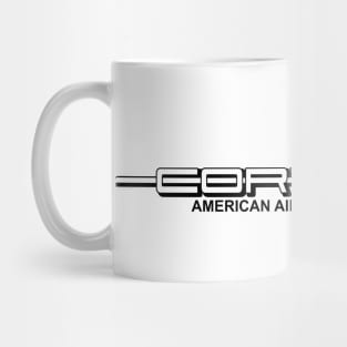 Corvair Sleek modern emblem logo Mug